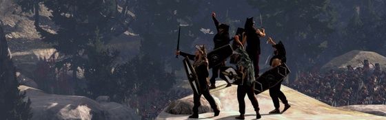 Total War: Rome II gra panorama Las Teutoburski