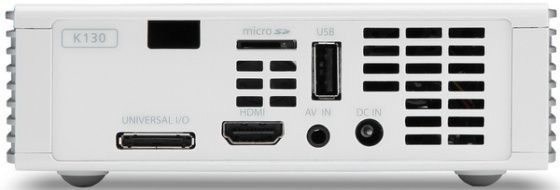 acer k130 projektor porty