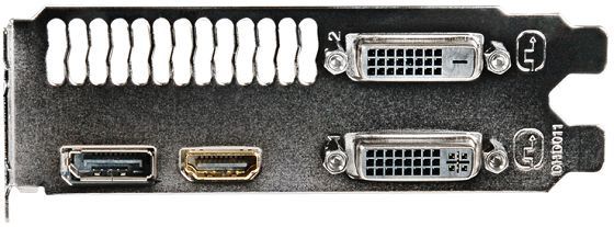 Gigabyte GeForce GTX 660 WindForce 2X OC karta graficzna zdjęcie śledź wyjścia wideo
