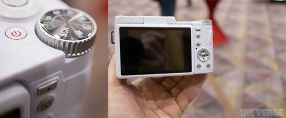 Polaroid IM1030 widok tylna ścianka pokrętło