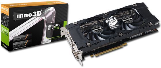 Inno3D GeForce GTX 760 4GB OC karta graficzna zdjęcie opakowanie