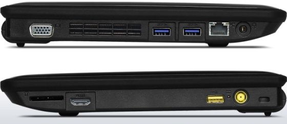 Lenovo ThinkPad X140e widok bok