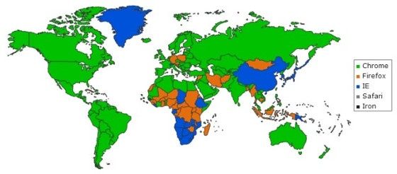 globalny udział przeglądarek czerwiec 2013 statcounter