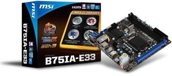 MSI B75IA-E33 płyta główna zdjęcie opakowanie