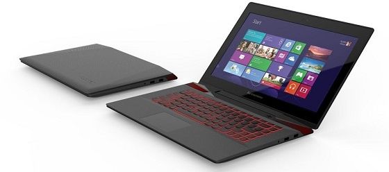 Lenovo Y40 i Y50 laptopy widok
