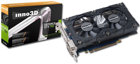 Inno3D GeForce GTX 760 OC karta graficzna zdjęcie opakowanie