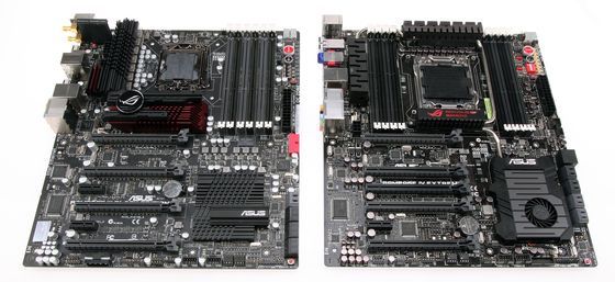 ASUS Rampage IV Extreme - Black Rampage III Black Edition płyta główna porównanie