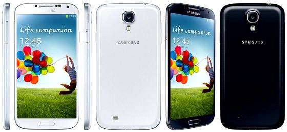 samsung galaxy s4 wygląd przód tył wersja biała czarna