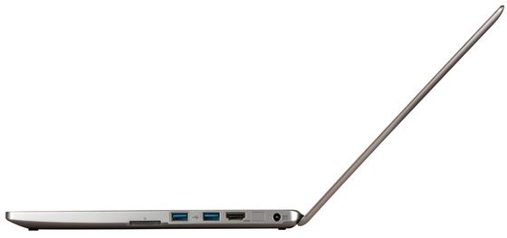 Gigabyte U2442 ultrabook bok