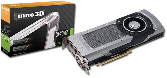 Inno3D GeForce GTX 770 karta graficzna zdjęcie
