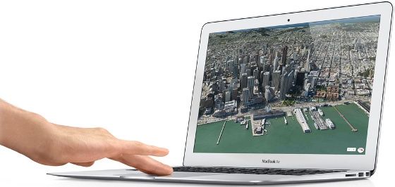 os x 10.9 mapy widok z lotu