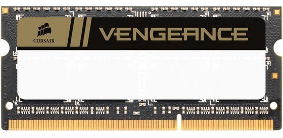 pamięć Corsair Vengeance SO-DIMM - widok z g&oacute;ry