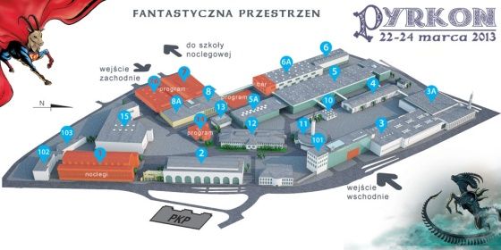 Pyrkon 2013 miasteczko