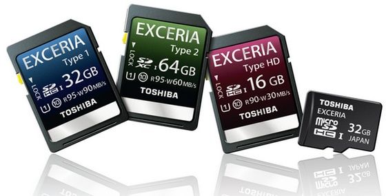 Toshiba Exceria seria