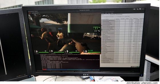 valve steam l4d 2 gra linux ubuntu wydajniej