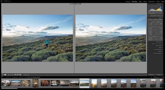 adobe photoshop lightroom 5 wygląd praca wymazywanie obiektów