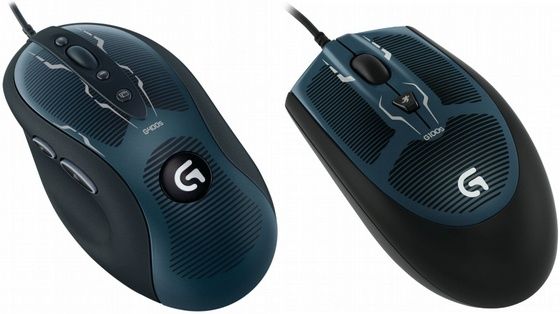 Logitech G400s, G100s mysz wygląd