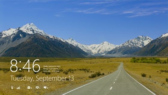 Windows 8 - ekran startowy