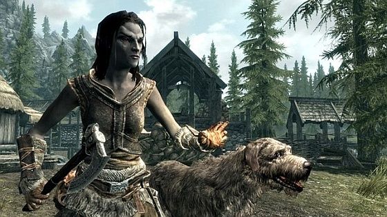 The Elder Scroll V: Skyrim screen z gry