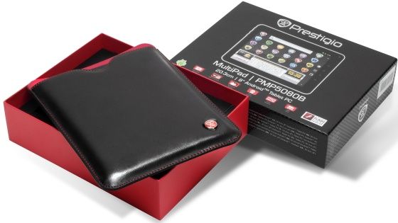 Prestigo MultiPad 5080 tablet zapakowany etui pudełko