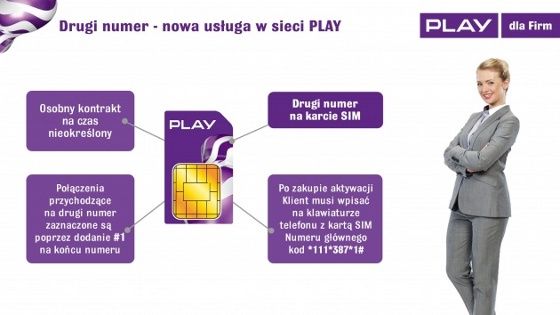 play nowa usługa dwa numery telefonu informacje umowa aktywacja