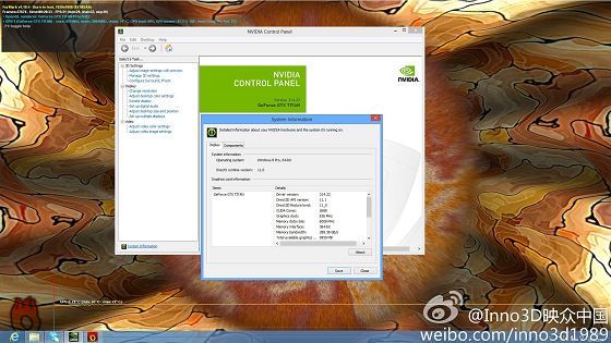 Inno3D iChill GeForce GTX Titan HerculeZ 3000 karta graficzna Furmark temperatura zrzut ekranu