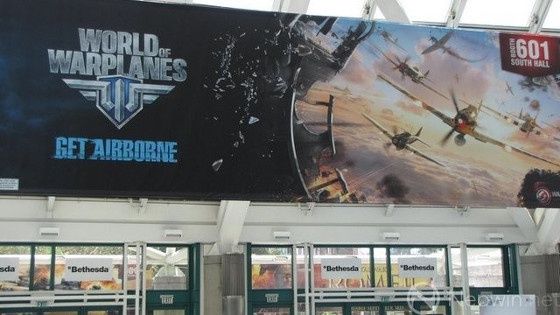 world of warplanes wargamming gra banner targi e3