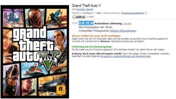 GTA 5 gra Amazon ofetra