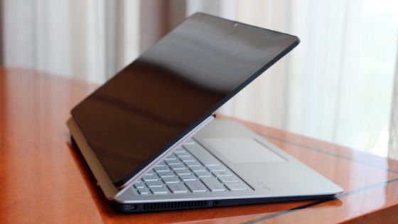 Sony Vaio Flip tryb wyświetlacza