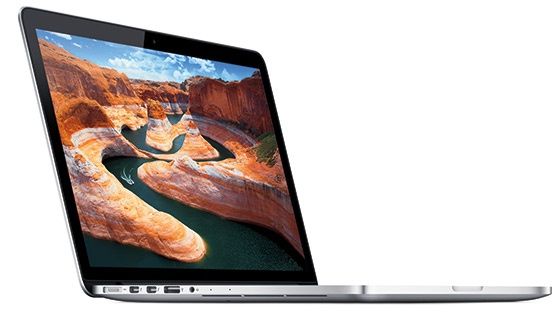 MacBook Pro 13 cali widok bok