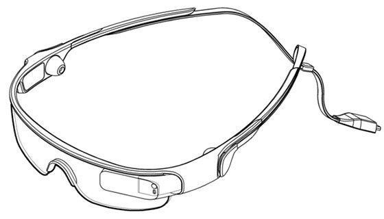 Samsung okulary patent
