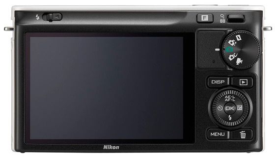 Nikon 1 tył ekran LCD widok