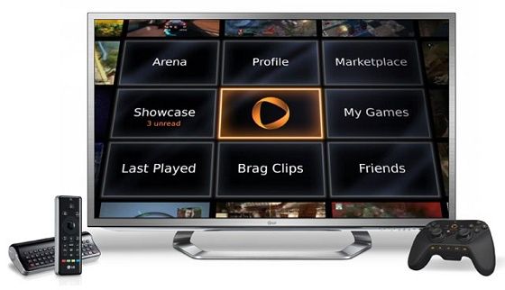 onlive usługa cloud gaming menu