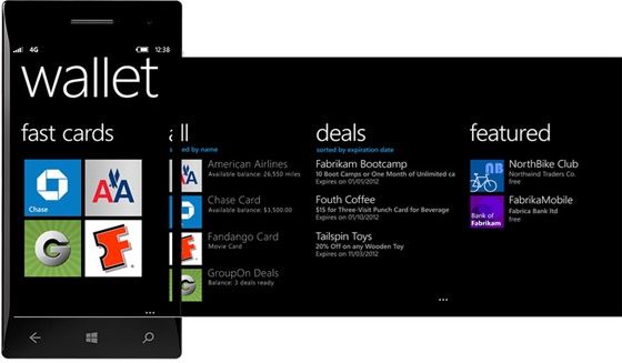 Windows 8 Wallet