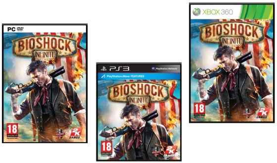 BioShock Infinite gra okładki