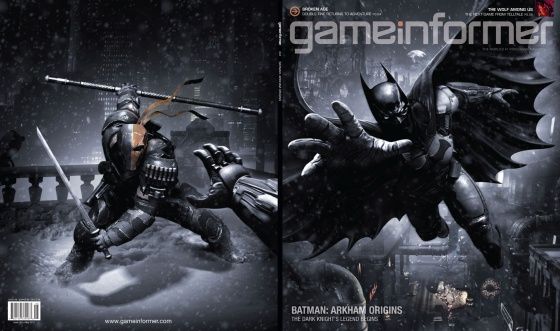 Batman: Arkham Origins gra okładka GameInformer