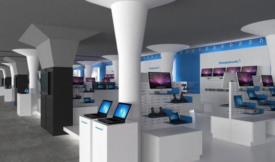 Komputronik Megastore sklep wizualizacja