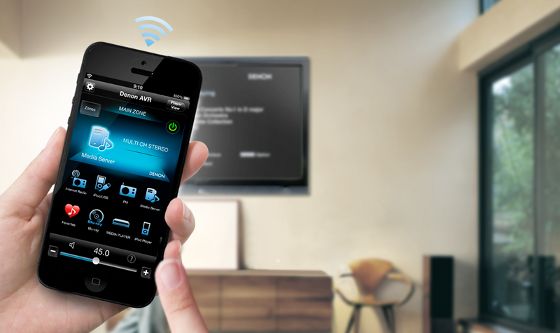 denon połaczenie urządzenie mobilne