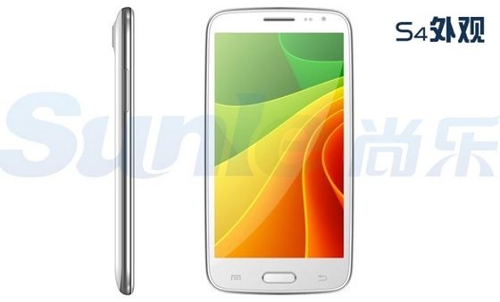 sunle s400 wygląd biały smartfon podróbka klon samsung galaxy s4