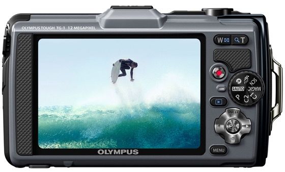 Olympus Tought TG1 iHS tył