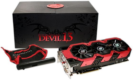 PowerColor DEVIL13 karta graficzna zdjęcie