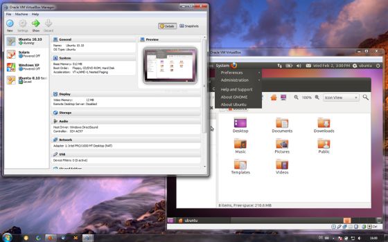 virtualbox 4.2 windows wirtualizacja linux Ubuntu