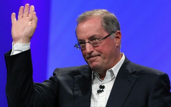 intel paul otellini ceo odejście emerytura zdjęcie konferencja