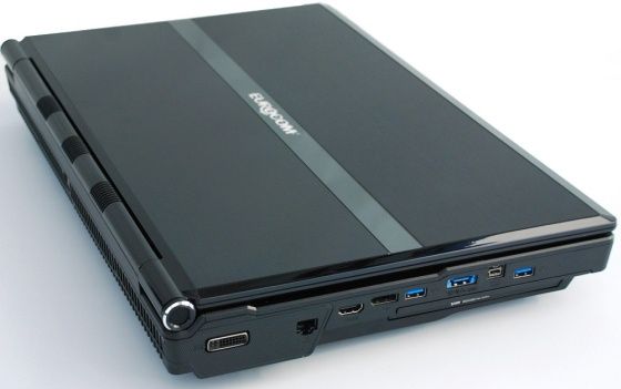 Eurocom Panther laptop mobilna stacja robocza widok obudowa