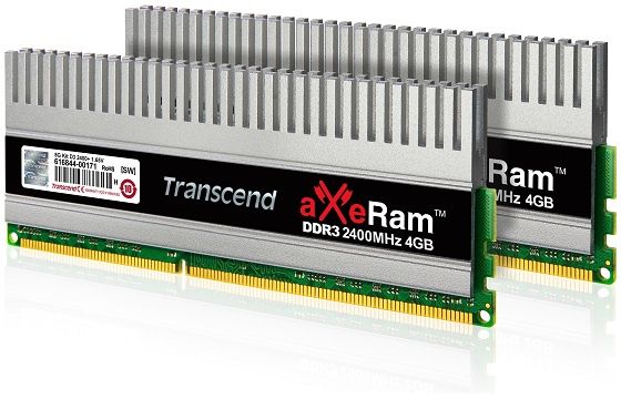 Transcend aXeRam DDR3-2400 pamięć zdjęcie