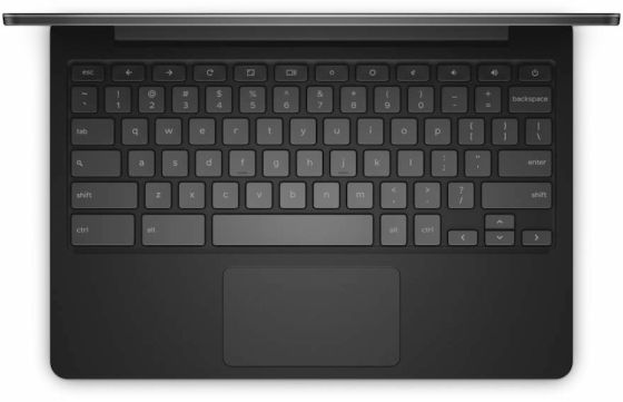 Dell Chromebook 11 widok klawiatura
