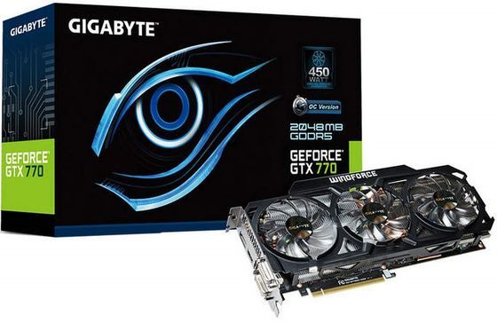 Gigabyte GeForce GTX 770 OC karta graficzna zdjęcie