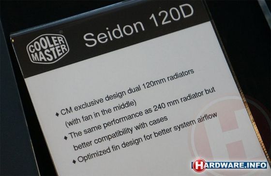 Cooler Master Seidon 120D chłodzenie wodne specyfikacja