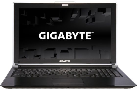 Gigabyte P25 laptop do gier widok przód