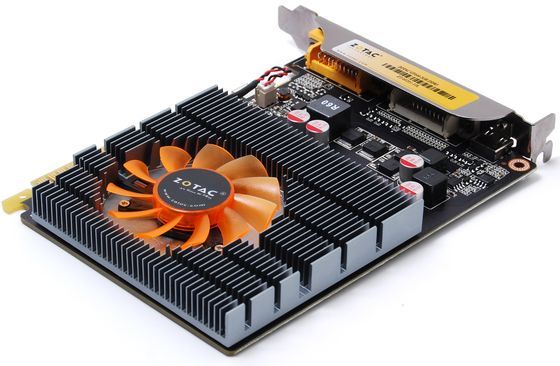 Zotac Geforce GT 640 karta graficzna zdjęcie chłodzenie radiator